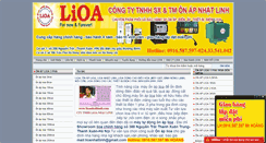 Desktop Screenshot of lioanhatlinh.com