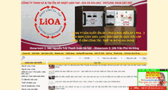 Desktop Screenshot of lioanhatlinh.com.vn